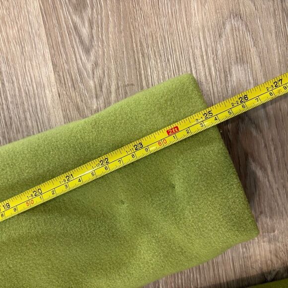 Nicole Wool Cashmere Single Breast Mid Length Clat in Green sz M - Picture 11 of 13